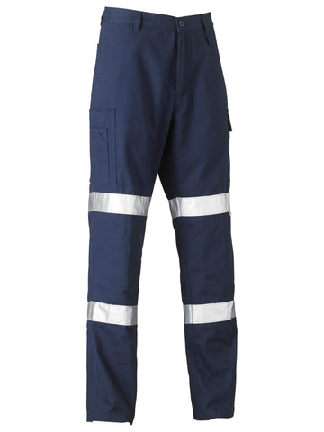 Bisley Workwear Taped Biomotion Cool Lightweight Utility Pants Navy