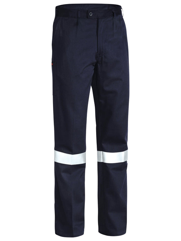 Bisley Workwear Westex Ultrasoft® Taped FR Work Pants Navy - Discontinued