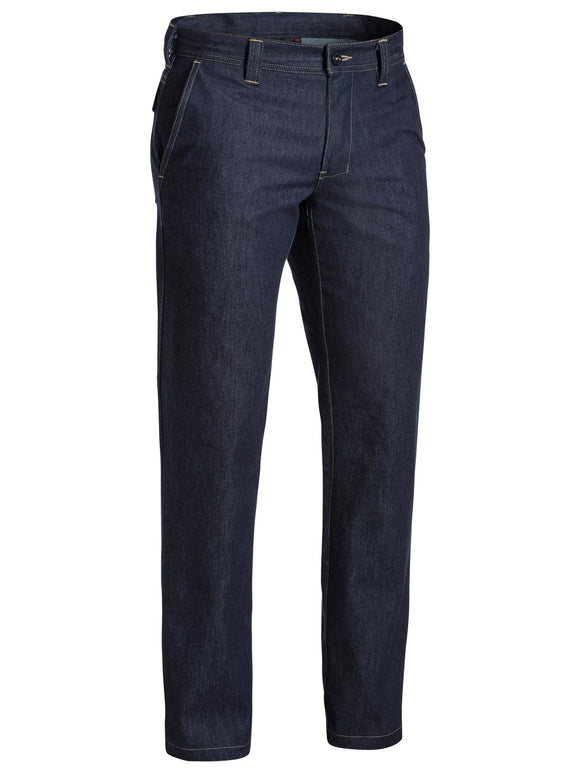 Bisley Workwear FR Denim Jean Dark Denim