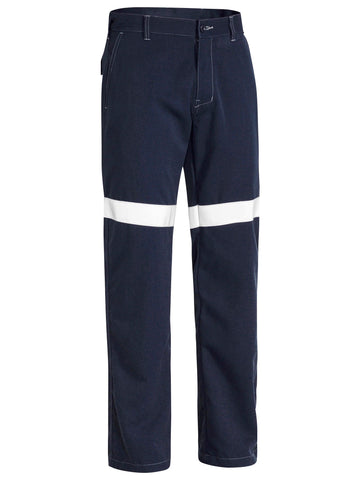 Bisley Workwear TenCate Tecasafe® Plus 580 Taped Lightweight FR Pants Navy - Discontinued