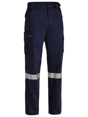 Bisley Workwear Taped 8 Pocket Cargo Pants Navy