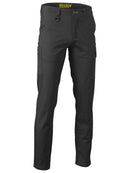 Bisley Workwear Stretch Cotton Drill Cargo Pants Black