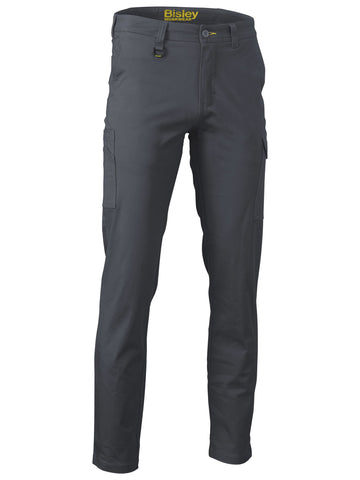 Bisley Workwear Stretch Cotton Drill Cargo Pants Charcoal