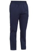 Bisley Workwear Stretch Cotton Drill Elastic Waist Cargo Work Pant Navy