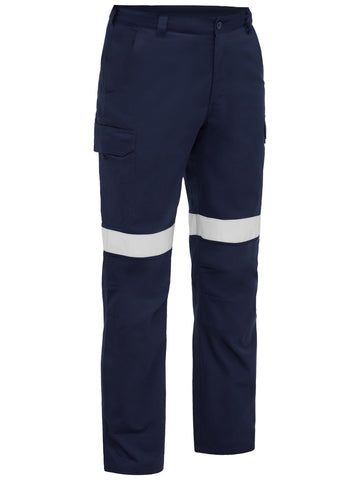 Bisley Workwear Taped Industrial Cool Lightweight Cargo Pants Navy