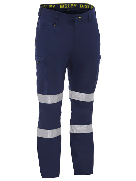 Bisley Workwear X Airflow™ Taped Stretch Ripstop Lightweight Cargo Pant Navy