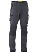 Bisley Workwear Flx & Move™ Stretch Utility Zip Cargo Pants Charcoal