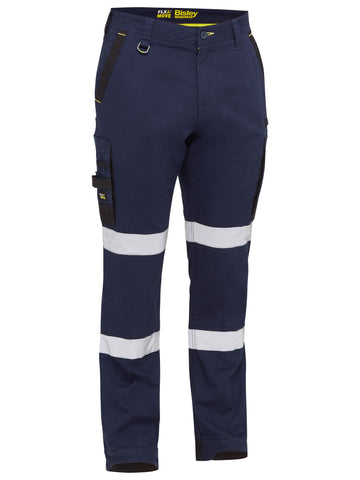 Bisley Workwear Flx & Move™ Stretch Utility Cargo Pants Navy