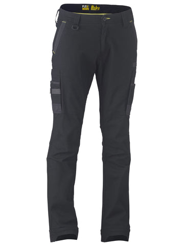 Bisley Workwear Flx & Move™ Stretch Utility Cargo Pants Black