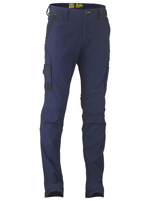 Bisley Workwear Flx & Move™ Stretch Utility Cargo Pants Navy