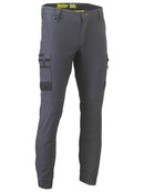 Bisley Workwear Flx and Move™ Stretch Cargo Cuffed Pants Charcoal