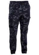 Bisley Workwear Flx & Move™ Stretch Camo Cargo Pants - Limited Edition Charcoal Camo
