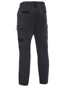 Bisley Workwear Flx & Move™ Stretch Canvas Elastic Waist Cargo Pants Charcoal