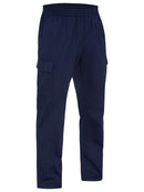 Bisley Workwear Elastic Waist Cargo Pants Navy - Discontinued