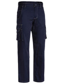 Bisley Workwear Cool Vented Lightweight Cargo Pants Navy