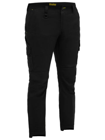 Bisley Workwear X Airflow™ Ripstop Engineered Cargo Work Pants Black