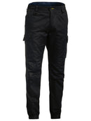 Bisley Workwear X Airflow™ Ripstop Stovepipe Engineered Cargo Pants Black