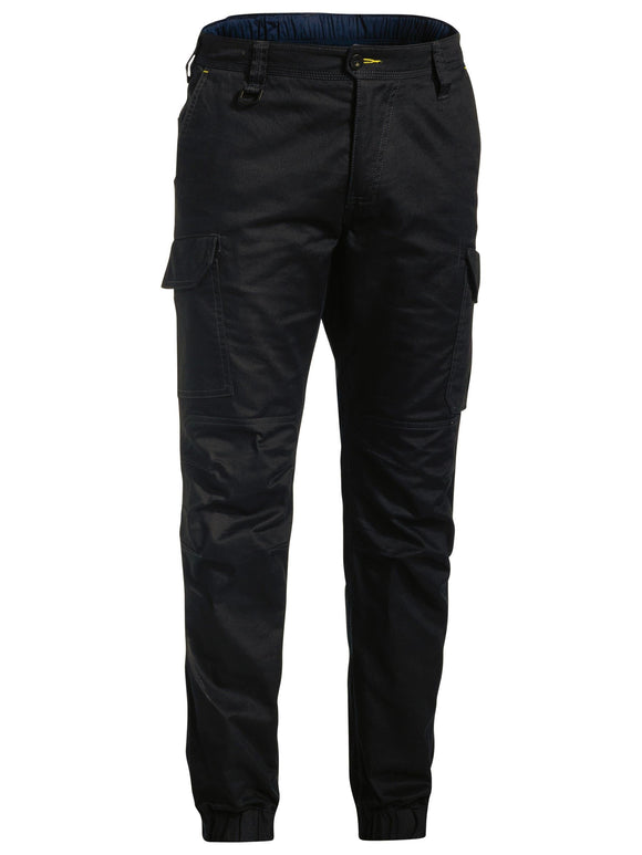 Bisley Workwear X Airflow™ Ripstop Stovepipe Engineered Cargo Pants Black