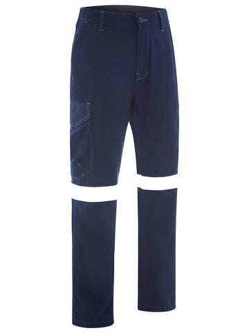 Bisley Workwear TenCate Tecasafe® Plus 580 Taped Lightweight FR Cargo Pants Navy