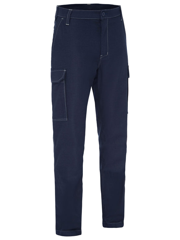Bisley Workwear Apex 240 FR Ripstop Cargo Pant Navy