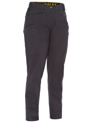Bisley Workwear Womens X Airflow™ Stretch Ripstop Vented Cargo Pant Charcoal