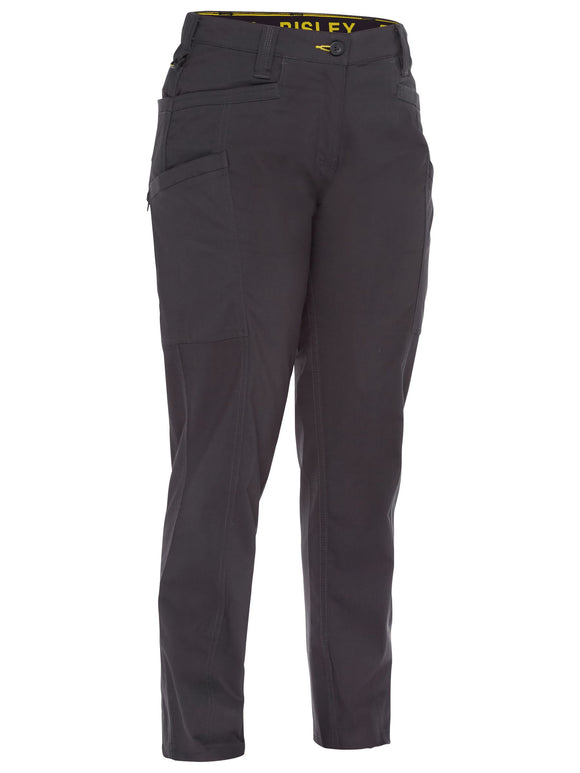 Bisley Workwear Womens X Airflow™ Stretch Ripstop Vented Cargo Pant Charcoal