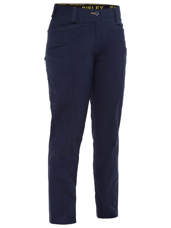 Bisley Workwear Womens X Airflow™ Stretch Ripstop Vented Cargo Pant Navy
