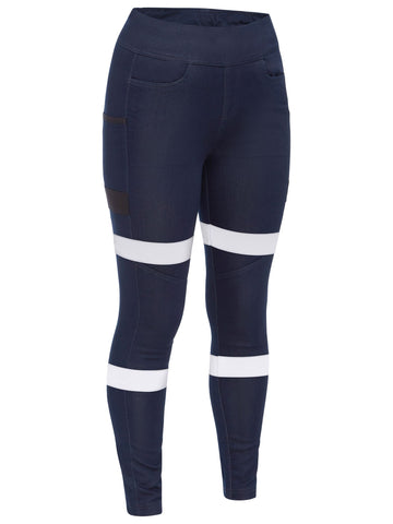 Bisley Workwear Women's Flx & Move™ Biomotion Taped Jegging Denim