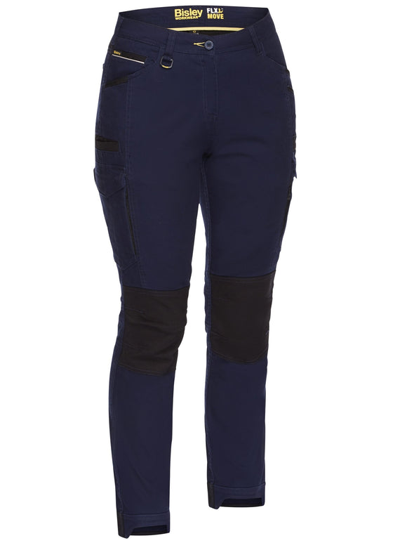 Bisley Workwear Women's Flx & Move™ Cargo Pants Navy
