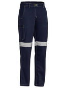 Bisley Workwear Women's Taped Cool Vented Lightweight Pants Navy