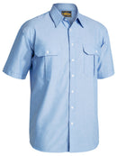 Bisley Workwear Oxford Shirt Blue