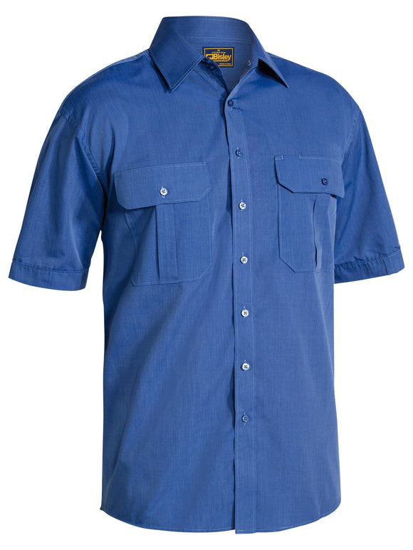 Bisley Workwear Metro Shirt Blue