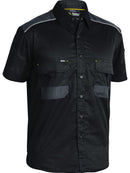 Bisley Workwear Flx & Move™ Mechanical Stretch Shirt Black