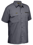Bisley Workwear Flx & Move™ Utility Work Shirt Charcoal