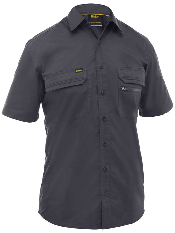 Bisley Workwear X Airflow™ Stretch Ripstop Shirt Charcoal