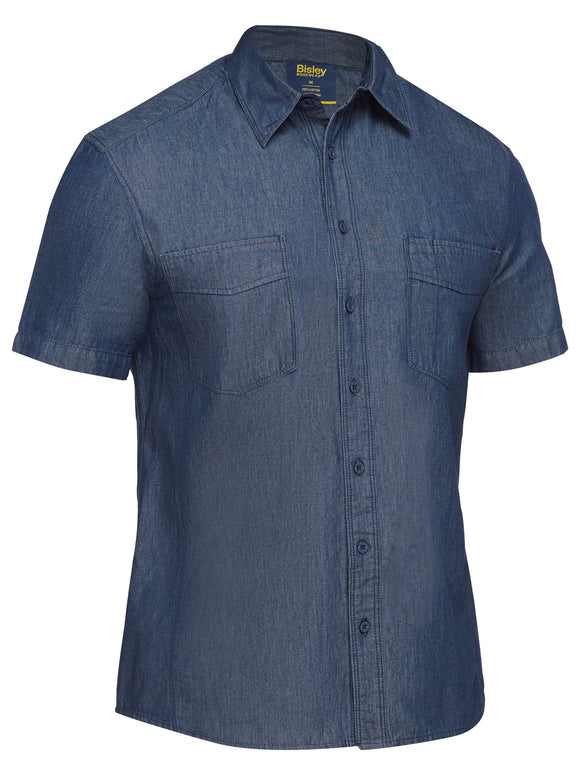 Bisley Workwear Denim Work Shirt Denim - Discontinued