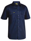 Bisley Workwear Cool Lightweight Drill Shirt Navy