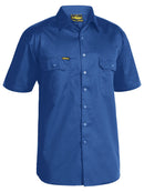 Bisley Workwear Cool Lightweight Drill Shirt Royal