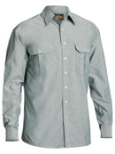 Bisley Workwear Oxford Shirt Green
