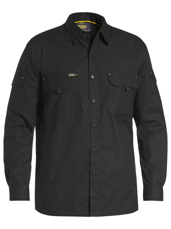 Bisley Workwear X Airflow™ Ripstop Shirt Black