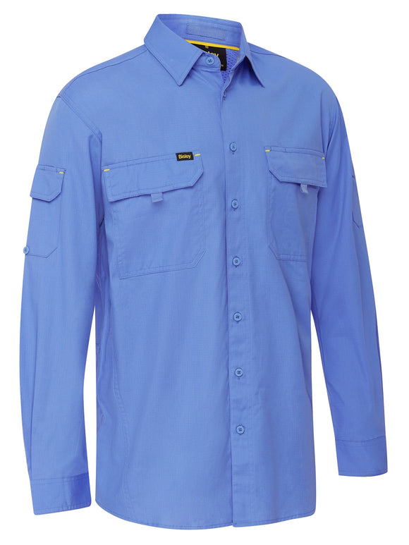 Bisley Workwear X Airflow™ Ripstop Shirt Blue