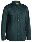 Bisley Workwear Original Cotton Drill Shirt - Long Sleeve Bottle