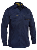 Bisley Workwear X Airflow™ Stretch Ripstop Shirt Navy