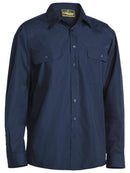 Bisley Workwear Permanent Press Shirt Midnight