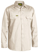 Bisley Workwear Cool Lightweight Drill Shirt Sand