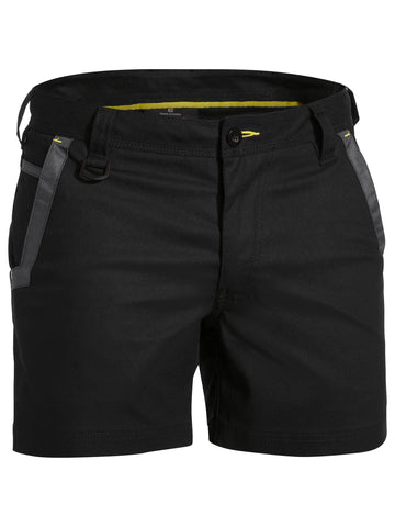 Bisley Workwear Flx & Move™ Stretch Short Black