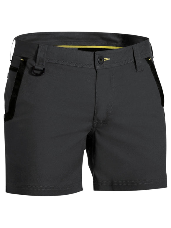Bisley Workwear Flx & Move™ Stretch Short Charcoal - Discontinued