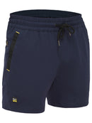 Bisley Workwear Flx & Move™ 4-Way Stretch Elastic Waist Short Navy