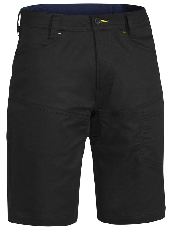 Bisley Workwear X Airflow™ Ripstop Vented Work Short Black
