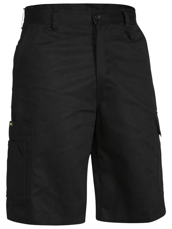 Bisley Workwear Cool Lightweight Utility Short Black